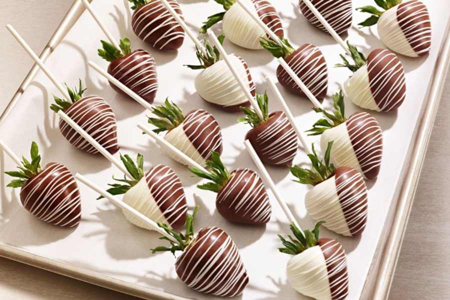 Ghirardelli dipped strawberries