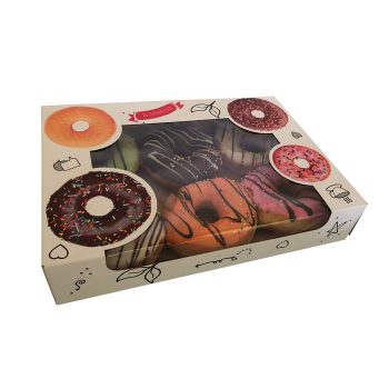 newton packing donuts box